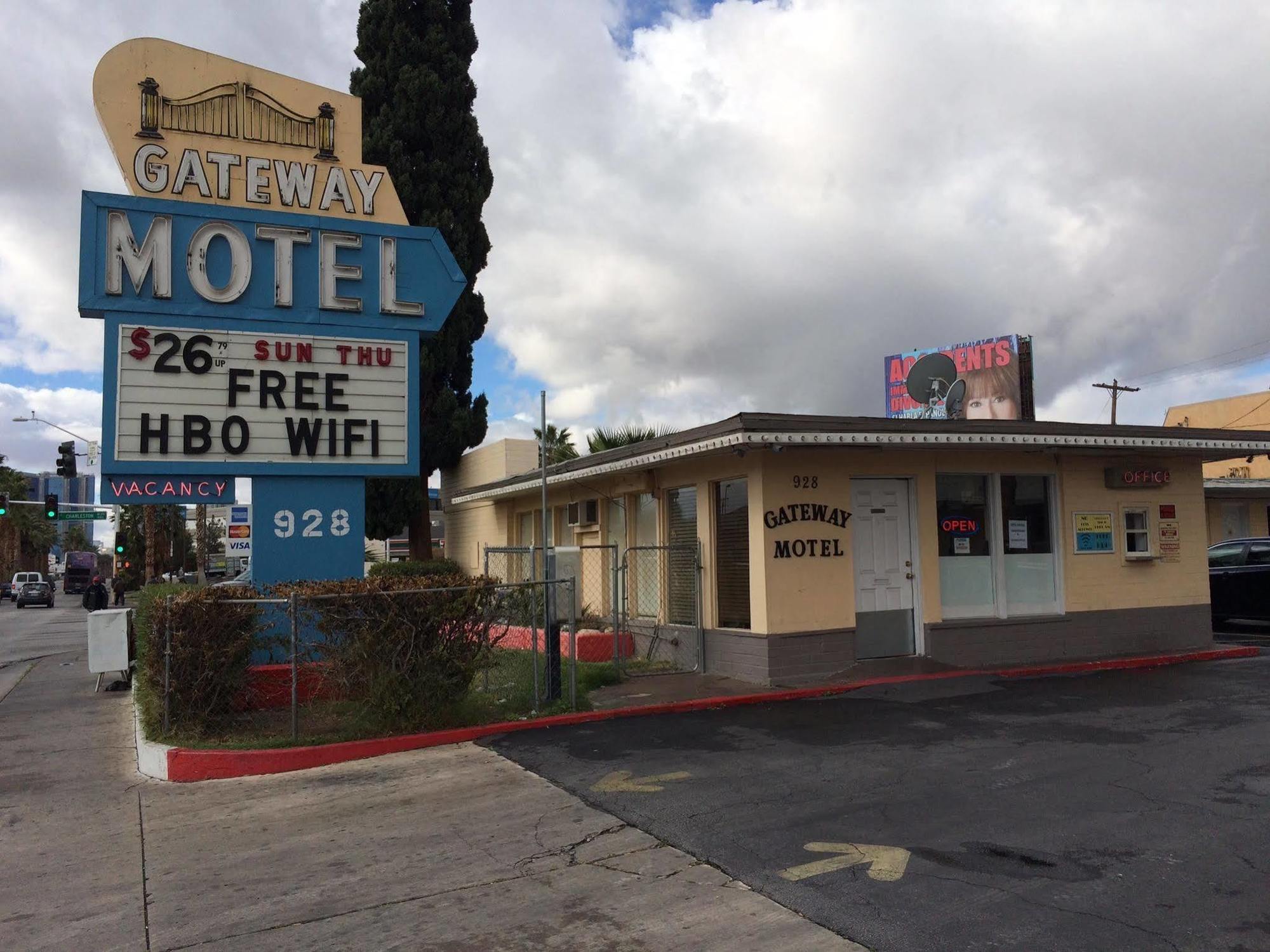 Oyo Gateway Motel Las Vegas North Strip/Fremont St. Area Eksteriør billede